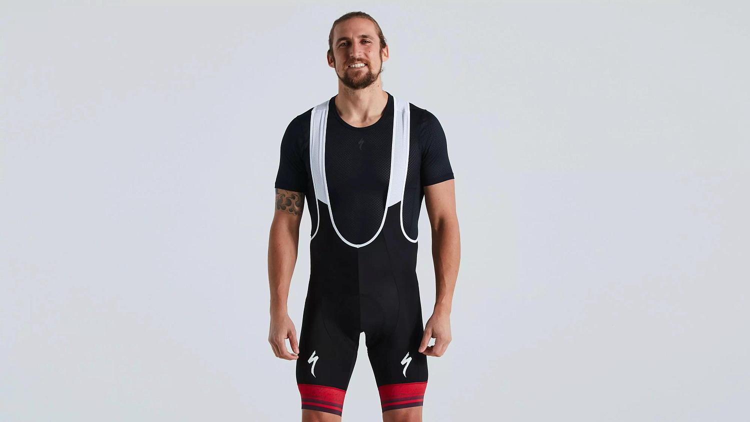  644-91362Велошорты ТМ SpecializedRBX COMP BIB SHORT BLK/RED S