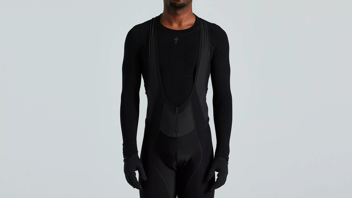 64221-1602 Велоштаны SL EXPERT SOFTSHELL BIB TIGHT MEN BLK S