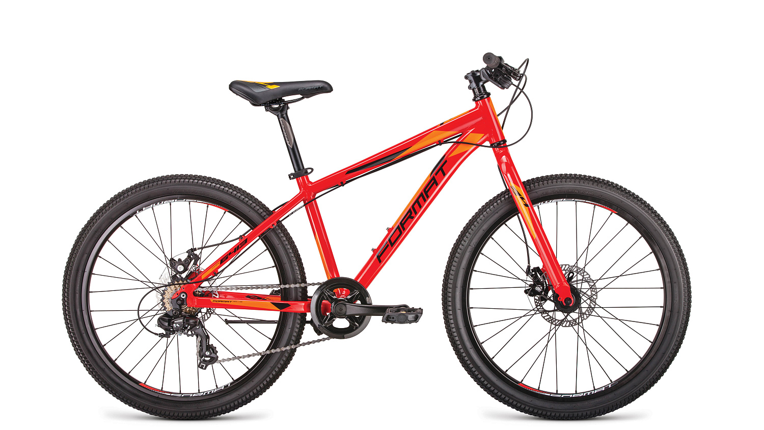 велосипед FORMAT 6413 (24'' 7ск) красный /, RBKM9J647001
