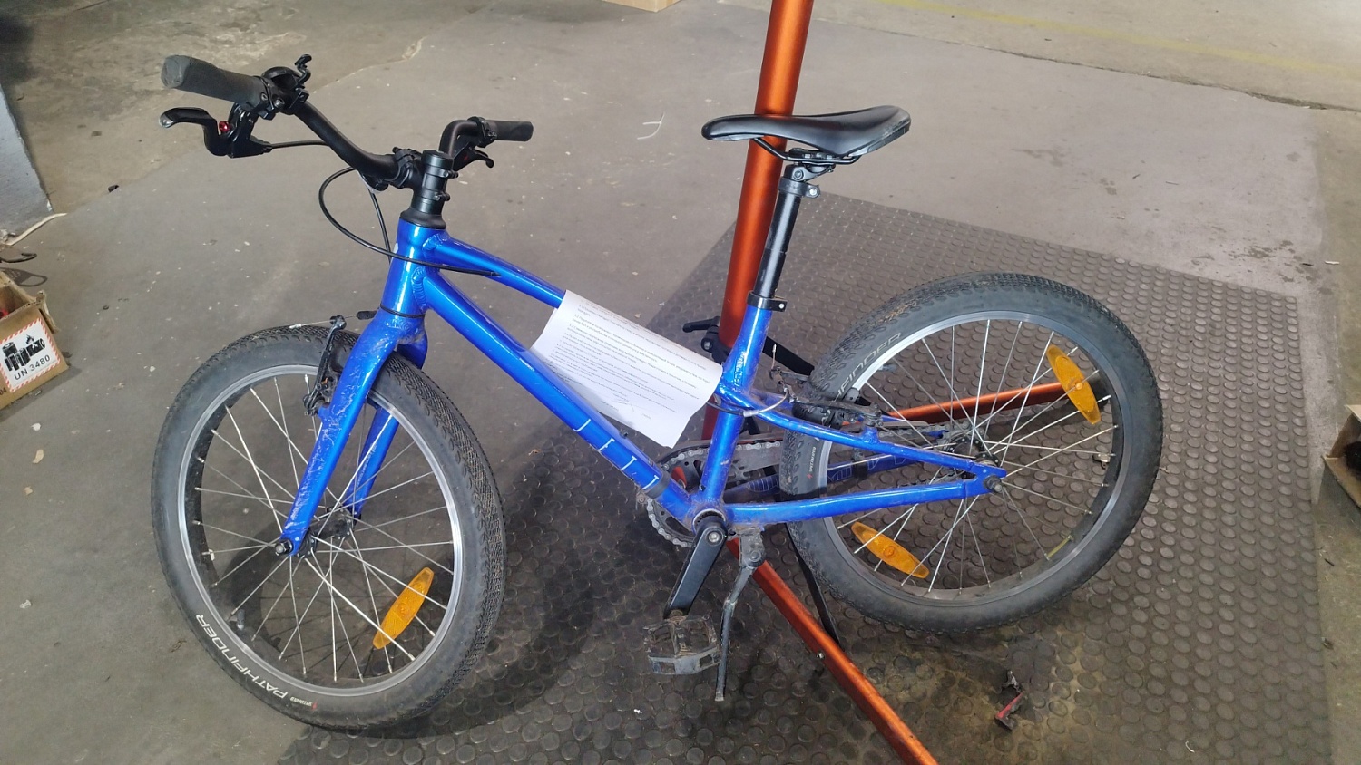 БУ велосипед Specialized 20 синий 2026