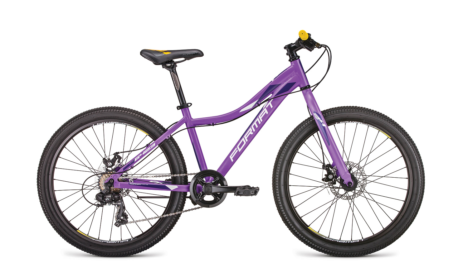велосипед FORMAT 6423 (24'' 7ск) фиолетовый матовый /, RBKM9J647003