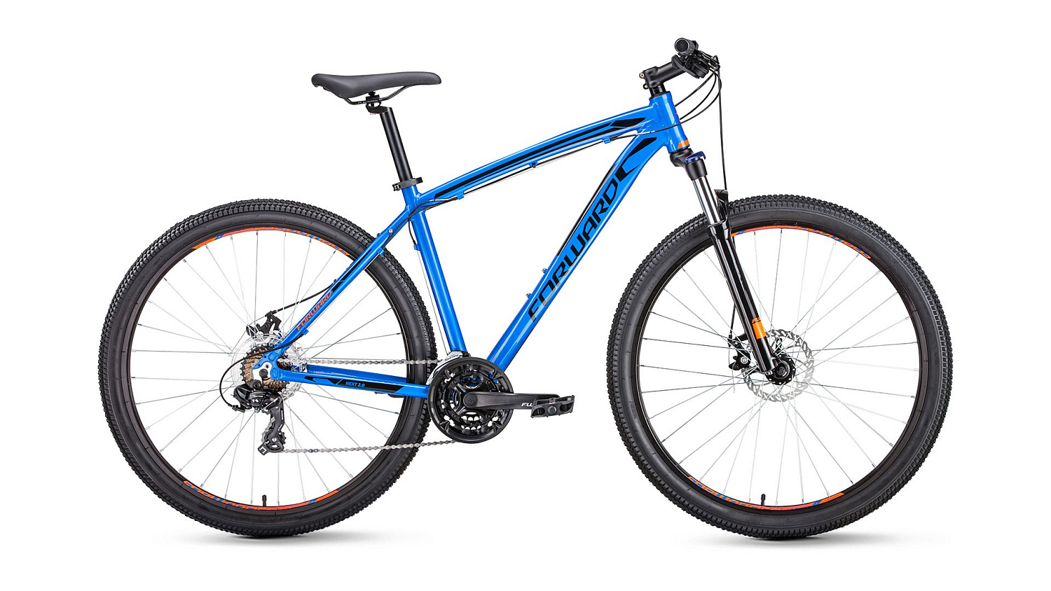 Велосипед FORWARD NEXT 2.0 29 disc (29" 21 ск. рост 21") 2016-2017синий                             
