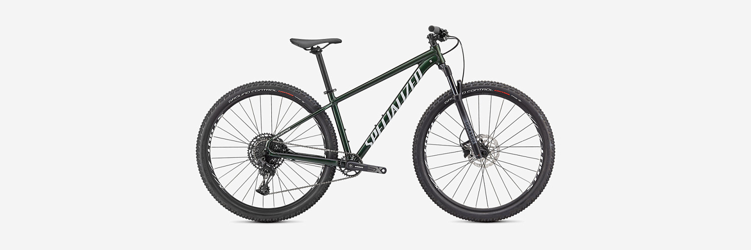 91520-3305Велосипед SpecializedROCKHOPPER EXPERT 29 OAKGRNMET/METWHTSIL XL