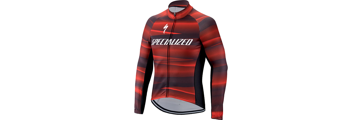  644-89914ДжерсиELEMENT SL TEAM EXPERT JERSEY LS BLK/RED L