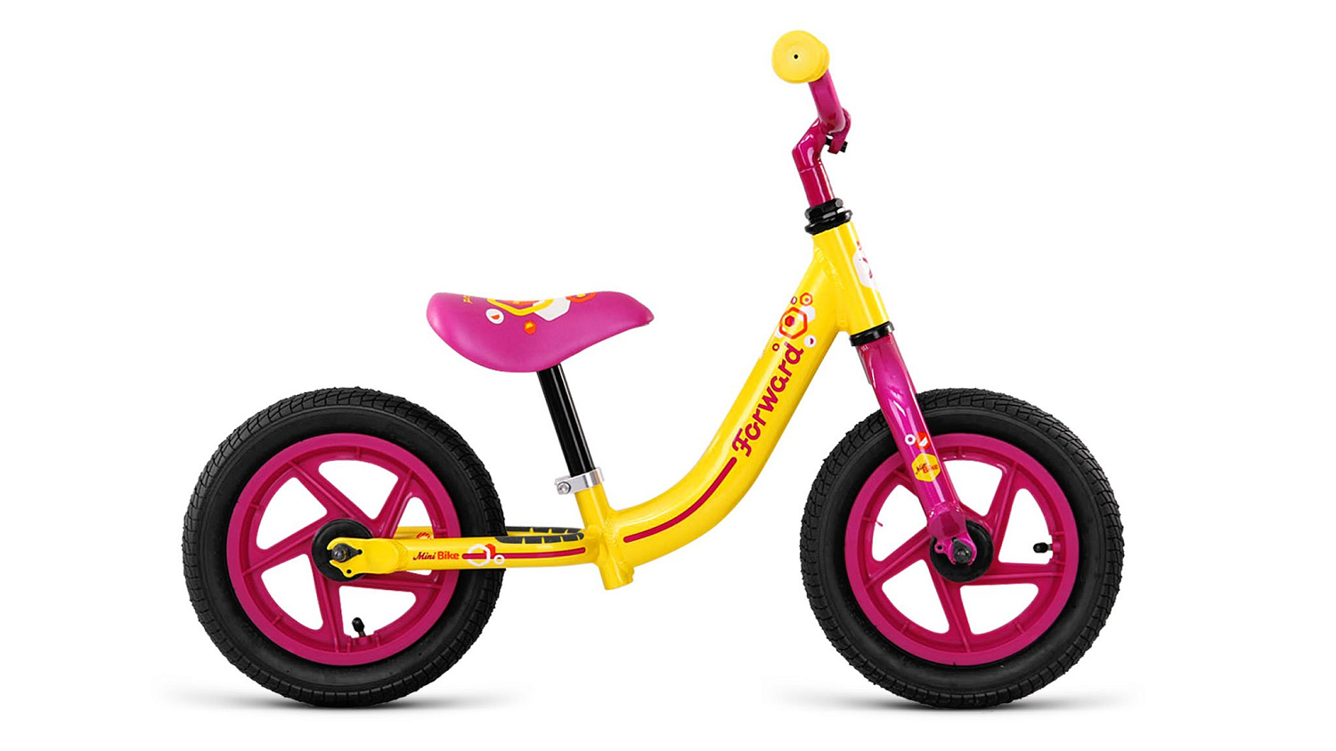 велосипед FORWARD MINI BIKE (12'' 1ск.) желтый /8712003000, RBKW8LNE1013