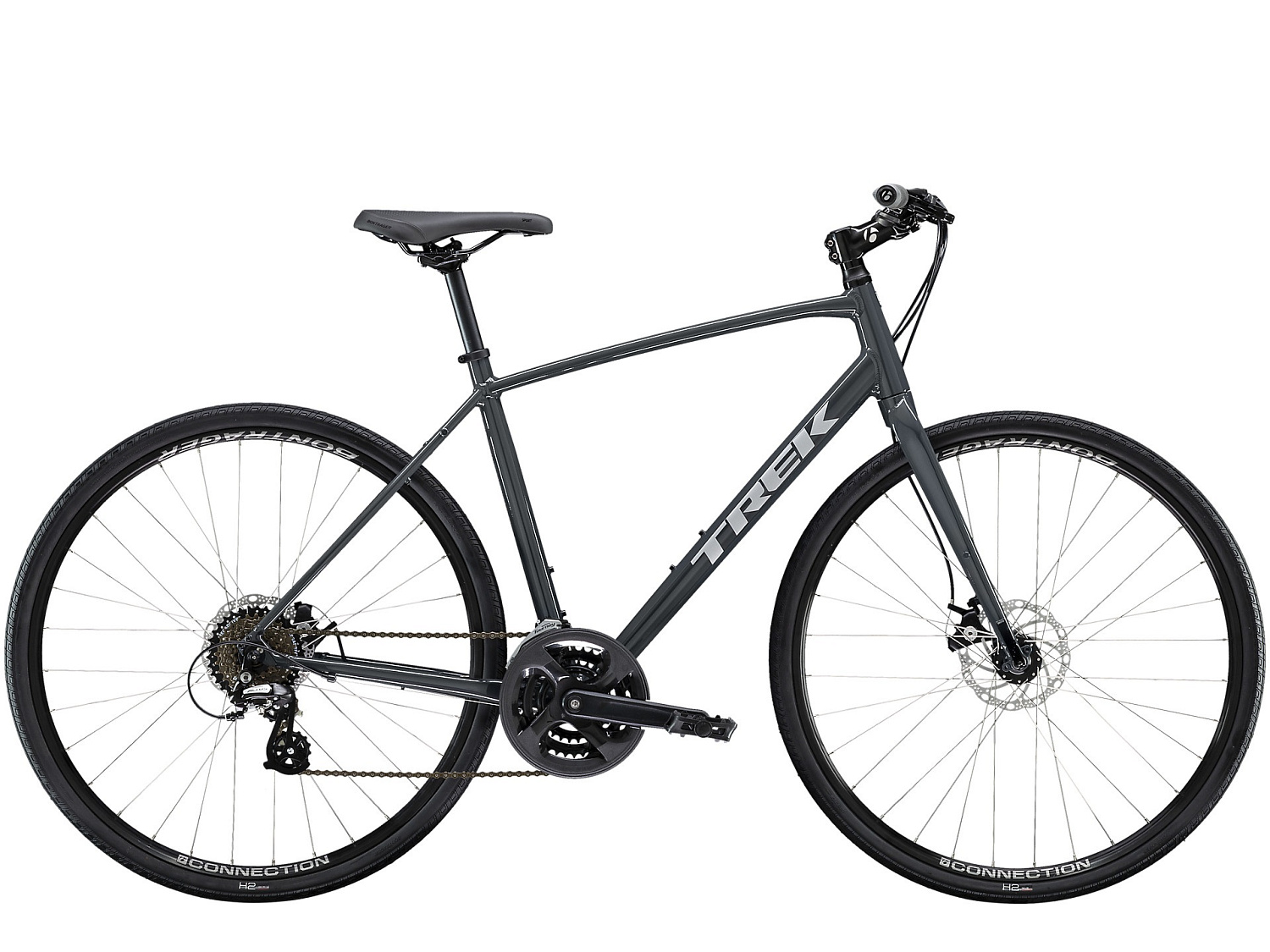 584137 Велосипед TREK FX 1 DISC L GY  Китай