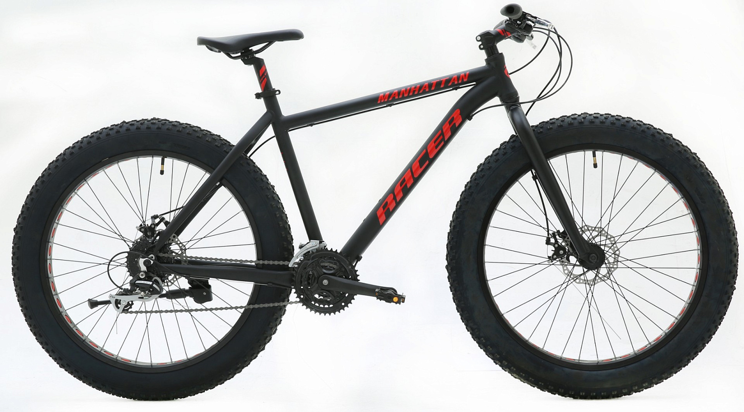 Велосипед Mafiabikes Manhattan 26 черно красный рост 20