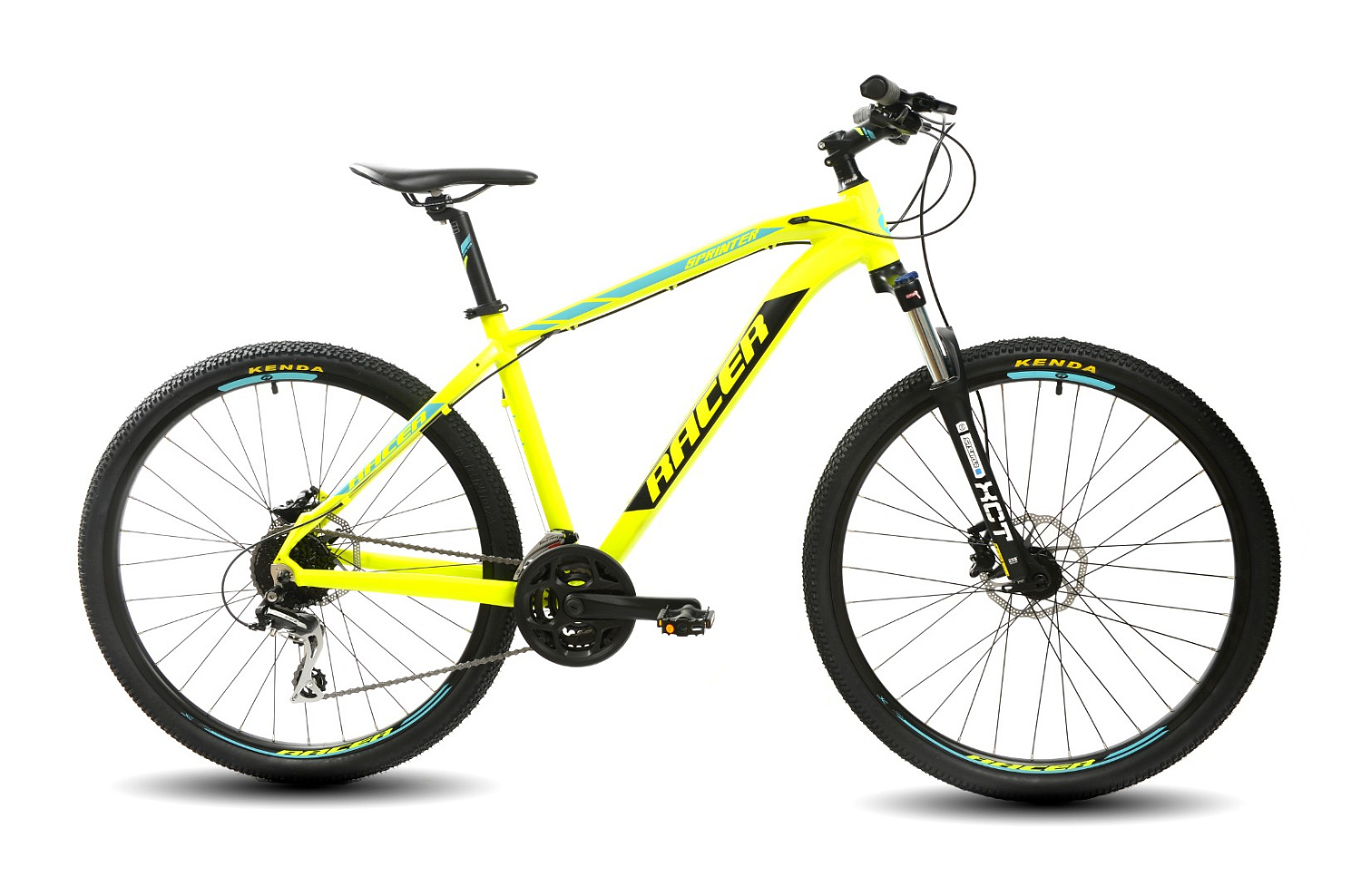 Велосипед Racer Sprinter 27,5 желтый 2020 рост 18