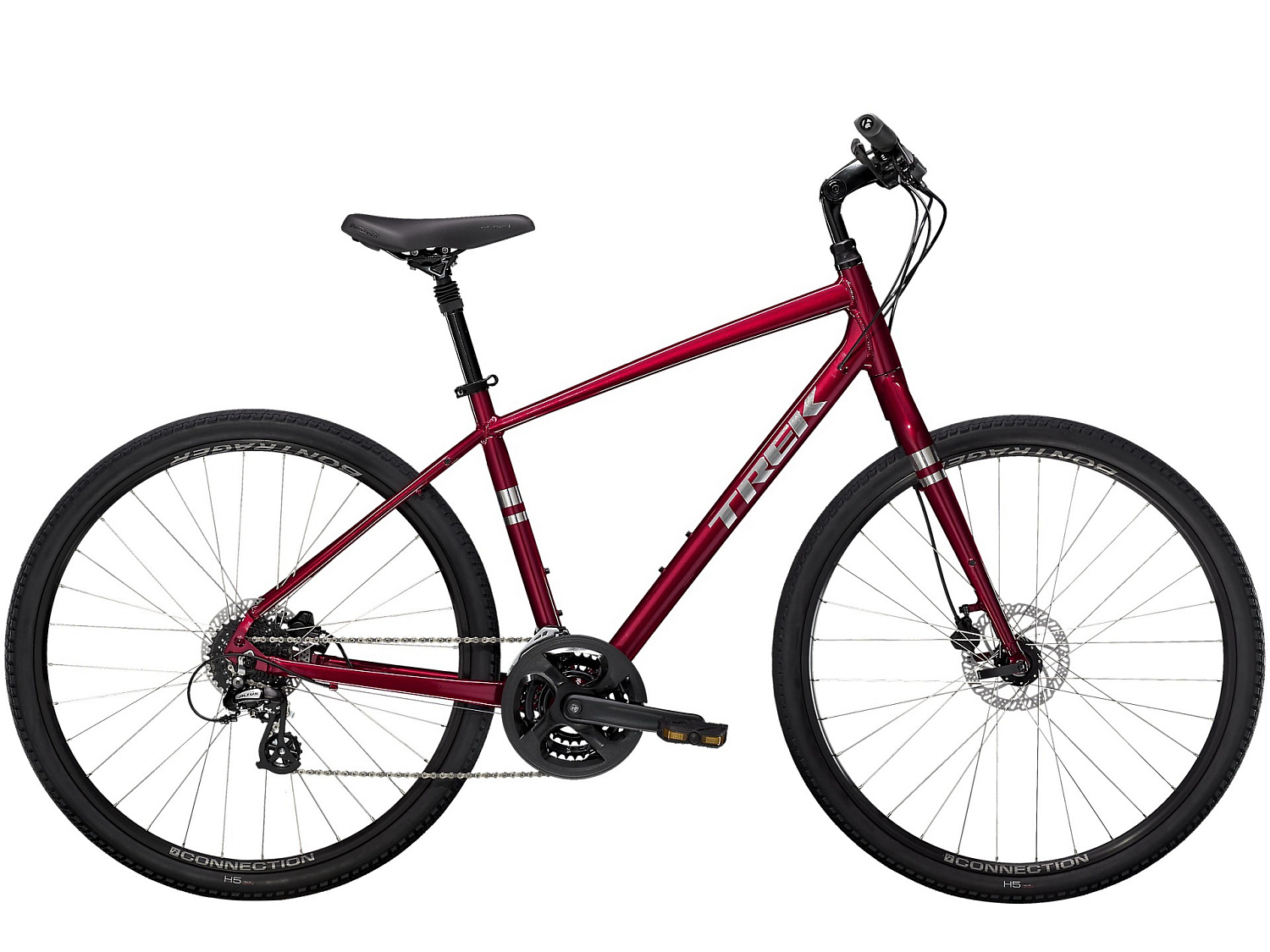 1042784 Велосипед TREK VERVE 2 DISC L RD  Китай