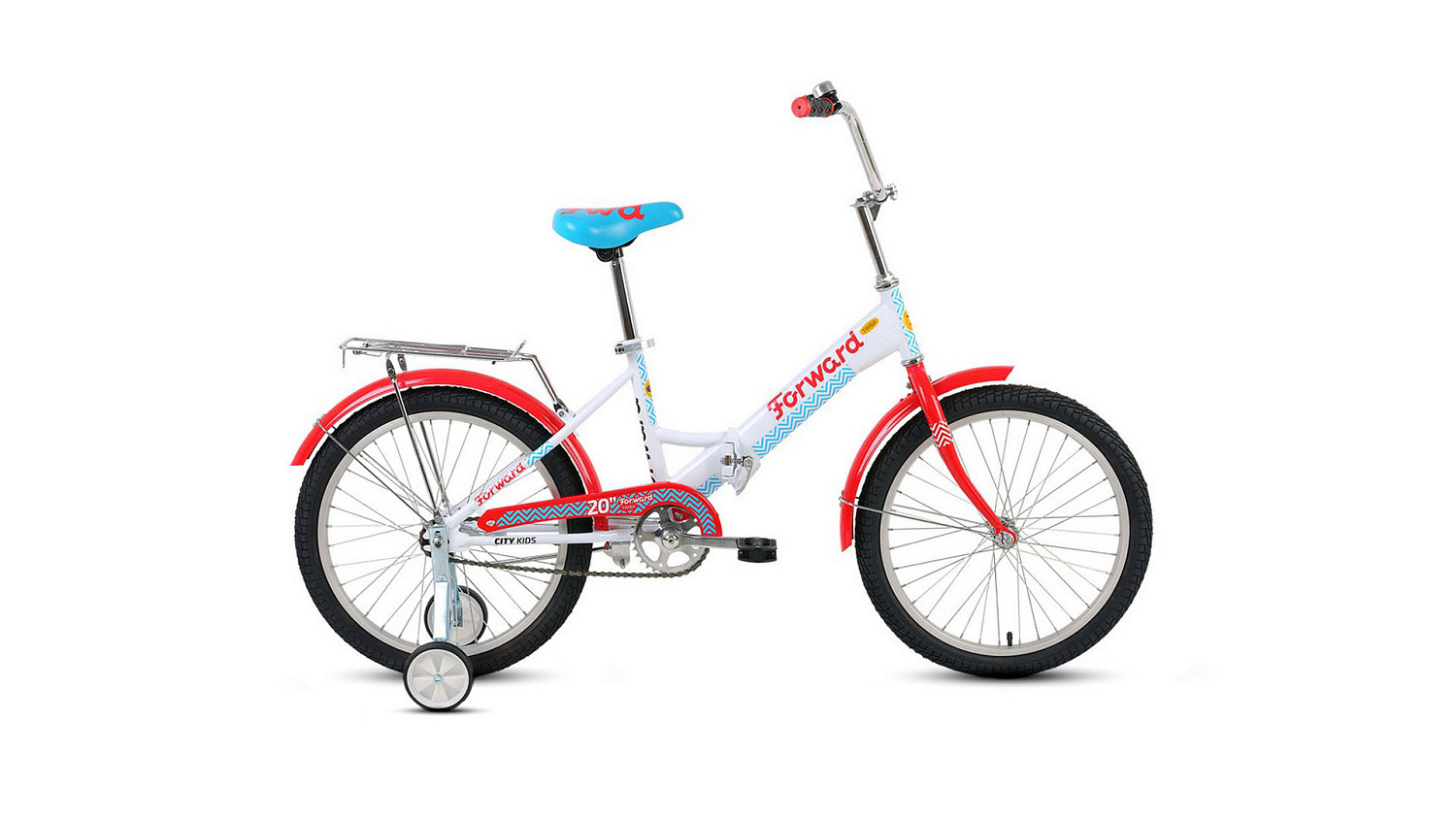 велосипед FORWARD TIMBA 20 скл. (20'' 1ск.) белый /8712003000, RBKW05N01007