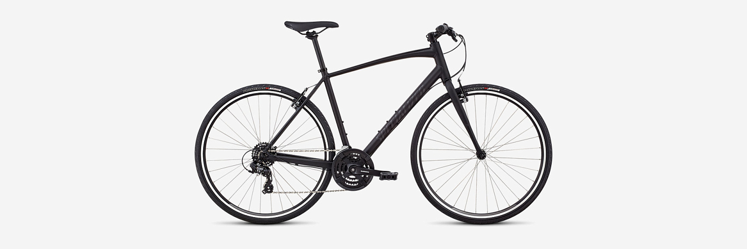 90918-7303Велосипед  SpecializedSIRRUS MEN V INT BLK/BLK/BLK M